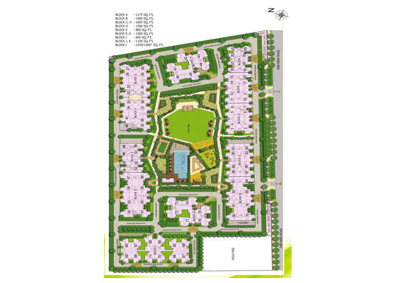 1st Avenue Layout Plan