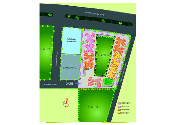4th Avenue Layout Plan