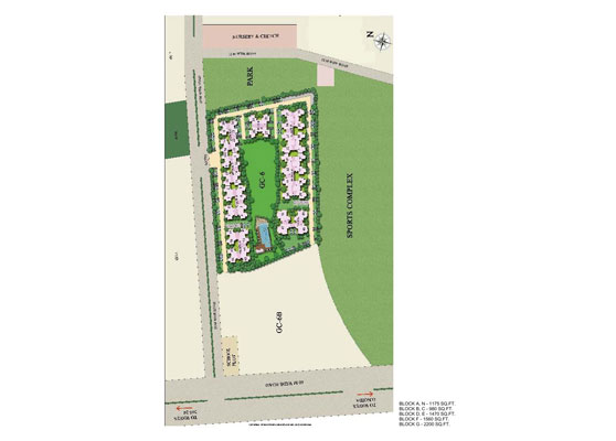 6th Avenue Layout Plan