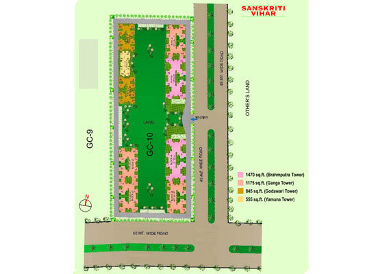 10th Avenue Layout Plan