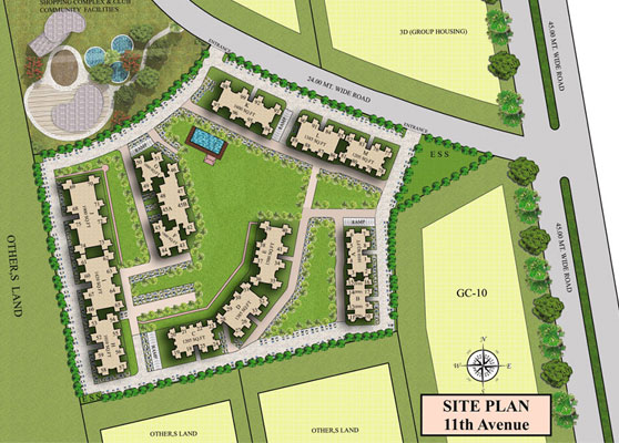 11th Avenue Layout Plan